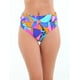 thumbnail image 1 of Bikini Calzón Pin Up Doble Uso Estampado Azul Xl, 1 of 3