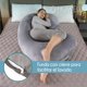 thumbnail image 5 of Cojín Maternal De Lactancia Embarazadas Almohada Babynest Gris, 5 of 10