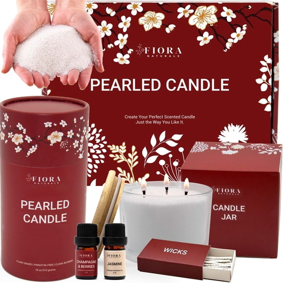Kit Para Hacer Velas 510 G De Cera En Arena Con 30 Mechas