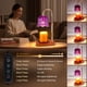 thumbnail image 3 of Calentador de Velas Eléctrico Pfxud con Flor Morada y Temporizador, 3 of 8