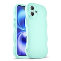Funda De Silicona Femenina Loeoel Para Iphone 16 De 6.1 Pulgadas, Color Verde Menta