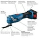 thumbnail image 2 of Multiherramienta oscilante Bosch GOP18V-34B12 de 18 V con batería de 2 Ah, 2 of 3
