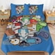 thumbnail image 1 of Juego de funda nórdica Castle Craers, juego de ropa de cama de 3 piezas, juego de funda de edredón decorativa, 1 of 3