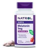 Suplemento Natrol Melatonin 1 Mg De Fresa 90 Comprimidos