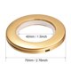 thumbnail image 4 of Uxcell 1.7 pulgadas Diámetro Interno Ojales para Cortinas Plástico Tono Dorado Paquete de 12, 4 of 5