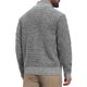 thumbnail image 3 of INSPIRE CHIC Suéter de Hombre con Cremallera Cuarto Manga Larga Cuello Simulado Pullover Suéteres M Gris Claro, 3 of 6
