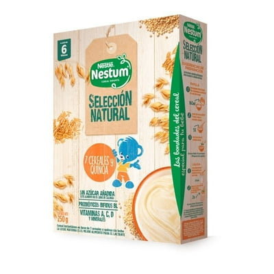 Cereal Infantil 7 Cereales Y Quinoa 250 G Nestum