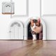 thumbnail image 1 of Puerta interior Cat Door Purrfect Portal para gatos de hasta 9 kg, 1 of 6