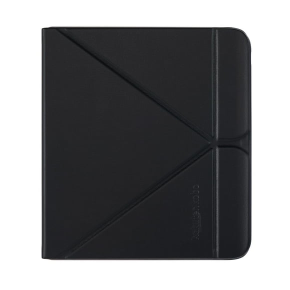 Funda Kobo Libra Colour SleepCover negra de piel vegana