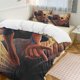 thumbnail image 3 of Spiderman Swinging in New York City 3 Piece Sets Full/Queen Size - Reversible Microfiber Quilts with 2 Shams Soft Lightweight Bedspread Coverlet Comforter for All Season Bed Sheets, 3 of 5