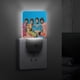 thumbnail image 4 of Los Beatles Luz nocturna LED con sensor de anochecer a amanecer para dormitorio, baño, pasillo, escaleras - Lámpara LED nocturna de enchufe, 0.5W - 1 pieza, 4 of 6