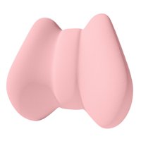 Ioensy - Almohada De Apoyo Lumbar De Espuma Viscoelástica Suave Para Conducir Vehículos Durante Largos Períodos De Tiempo Sentado Rosa