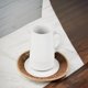 thumbnail image 4 of Le Creuset Jarra Pequeña de Gres, 10 oz, Blanca, 4 of 4
