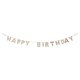 thumbnail image 3 of Bandera decorativa de fieltro Happy Birthday color marfil 198 cm – Creative Co‑Op, 3 of 6
