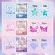thumbnail image 3 of Parche para granos Sparkle Beauty Labs 84 unidades con forma de mariposa holográfica, 3 of 7