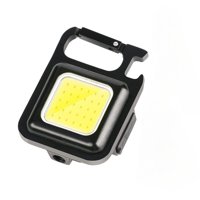 Genérico - Set 5 Linterna Llavero Led Portatil Magnetica Compacta Lau