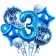 thumbnail image 1 of Set De 11 Globos Azules Para Fiesta De 3er Cumpleaños, 1 of 5