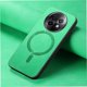 thumbnail image 2 of Magnetic Slim Case for Realme 12 Pro Plus 5G with Camera Guard & Anti-Scratch Back Green, 2 of 6