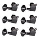 thumbnail image 4 of Clavijas afinadoras de afinación para guitarra 6R Sealed Gear Cabezales de máquina para guitarra Negro, 4 of 5