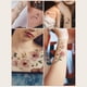 thumbnail image 2 of 6 pcs Beautiful Flower Printed Tattoo Stickers - Easy and Painless Body Art, 2 of 2