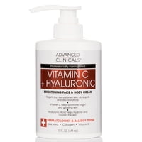 Crema Advanced Clinicals Con Vitamina C Para Piel Seca, 450 Ml