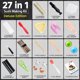 thumbnail image 2 of FUNGYAND Sushi Making Kit, 27in1 Complete Sushi Set, 2 of 3