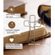 thumbnail image 2 of Clips de papel Morn Light 3,3 cm plateados, paquete de 60, 2 of 6