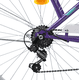thumbnail image 3 of Bicicleta City Dama Aro 26 Morado Turquesa, 3 of 5