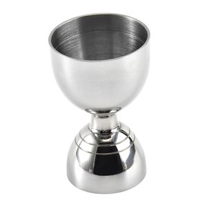 Magideal - Jigger De Cóctel, Herramienta De Medición, Accesorios De Bar, Taza Medidora De 8,7 Cm De Altura, Jigger De Acero Inoxidable Para Restaurante Y Hogar. Plata