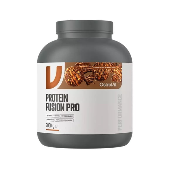 Proteína Fusion Pro 2000g Caramel Fudge Brownie