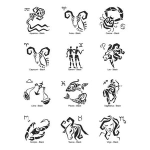 Rienda Libre - Sticker Signo Zodiacal Constelación Planeta Auto Camioneta