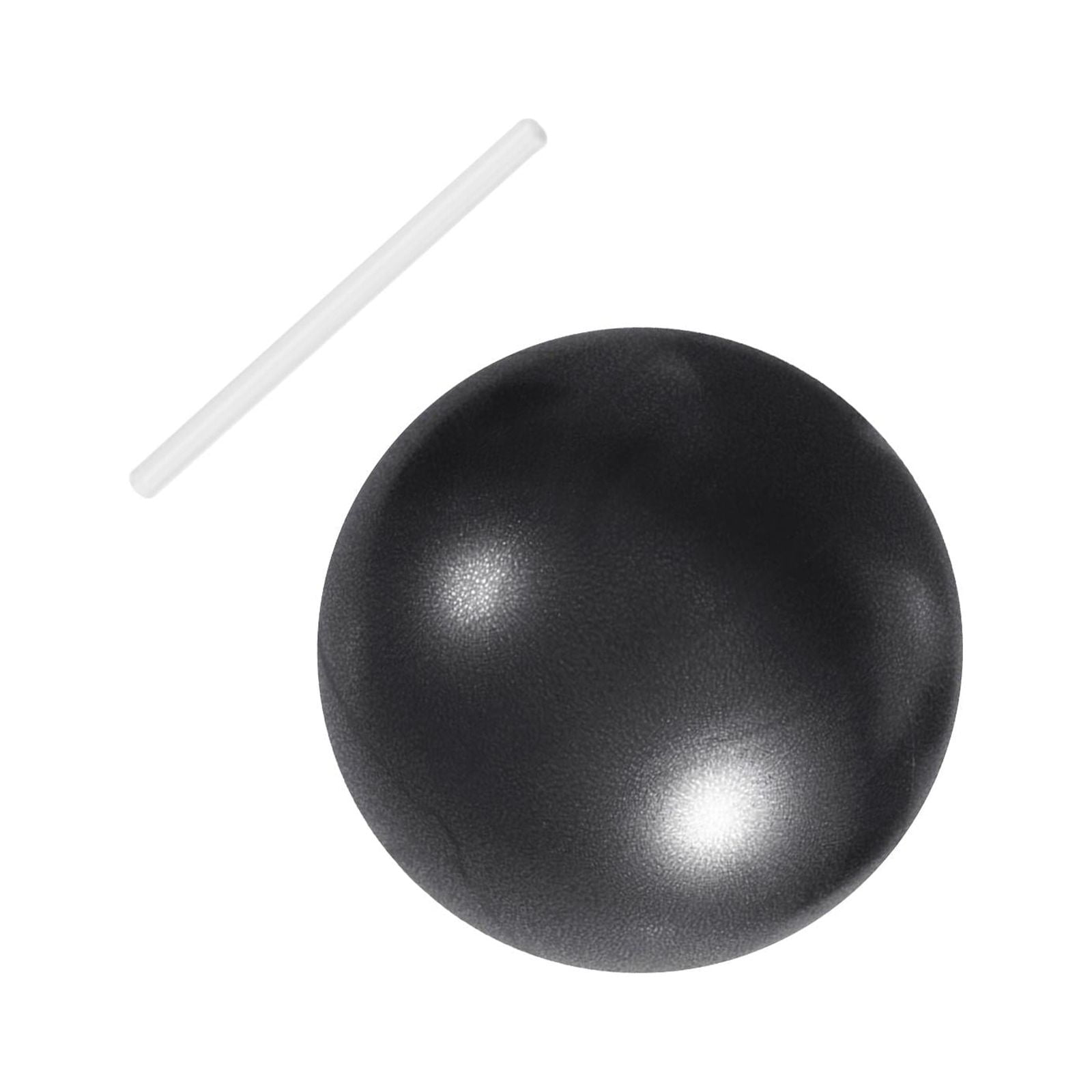 Ioensy - Pelota Pequeña De Pilates, Pelota De Entrenamiento Resistente Para Gimnasio En Casa, Equilibrio Negro