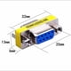 thumbnail image 4 of Copla Serial Rs232 9 Pines Adaptador Db9 Hembra Hembra 9 Pin plateado, 4 of 5