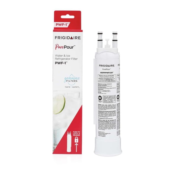 Filtro de agua Frigidaire FPPWFU01 PurePour PWF-1, paquete de 1