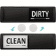thumbnail image 1 of 1pc Dishwasher Magnet Clean Dirty Sign Shutter Only Changes When You Push It Non-Scratching Strong Magnet Or 3M Adhesive Options Indicator Tells Whether Dishes Are Clean Or Dirty, 1 of 5