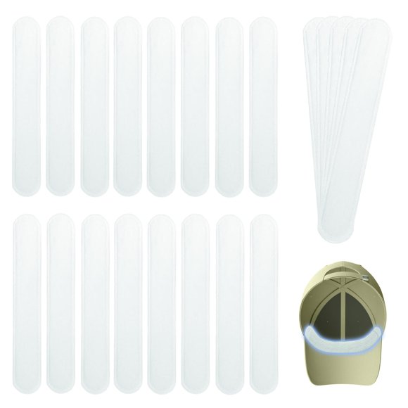 Forro desechable para sombreros Sloewui 100 unidades 24 × 4 cm blanco
