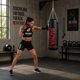 thumbnail image 2 of Saco de Boxeo Profesional Quwa Negro 80 cm, 2 of 2