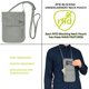 thumbnail image 5 of Funda para el cuello Travelon con bloqueo RFID, ropa interior gris, 5 of 5
