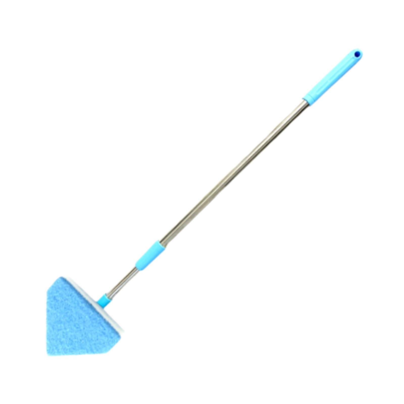 Magideal - Cepillo De Limpieza Para Acuarios, Mango Telescópico De 55 A 95 Cm De Largo, Práctico De Usar, Herramienta De Limpieza Robusta Y Portátil Para Acuario Triángulo