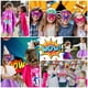 thumbnail image 2 of Capas Y Máscaras De Superhéroes D Q Z Para Niños Purple Super Sis, 2 of 6
