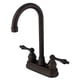thumbnail image 1 of Grifo Kingston Brass Victorian de arco alto para barra, bronce aceitado, 1 of 2