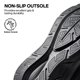 thumbnail image 5 of Zapatillas para caminar NORTIV 8 para mujer Talla 8 Negro Transpirable, 5 of 9