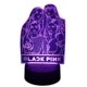 thumbnail image 1 of Lampara Ilusion 3D Black Pink de 7 colores, Base touch, 1 of 6