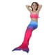 thumbnail image 5 of Traje de baño de sirena para niñas, bikini para niñas, ropa para niñas, traje de baño para niñas, traje de baño de material cómodo, 5 of 6