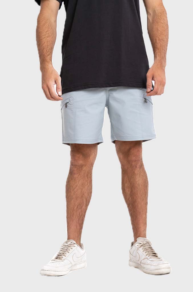 Short Discovery Azul Claro Hombre Falcone