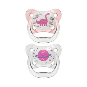 Dr. Brown'S - Chupete Prevent Noche Mariposa 6-18M 2Un Rosado