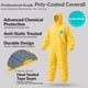 thumbnail image 2 of Mono de protección química Andes Safety XL con costuras selladas, 2 of 6