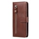 thumbnail image 1 of Funda con Cremallera para Samsung Galaxy S20 FE 4G/5G, Carcasa Cartera de Cuero PU con Soporte y Tarjetero, 1 of 5