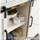 thumbnail image 5 of MUEBLE BUFFET APARADOR BLANCO PARA LIVING O COMEDOR CON CAJONES Y PUERTAS CORREDERAS, 5 of 7