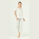 thumbnail image 1 of Pijama de Mujer New Cuore Pantalon Largo Blanco Estampado, 1 of 4